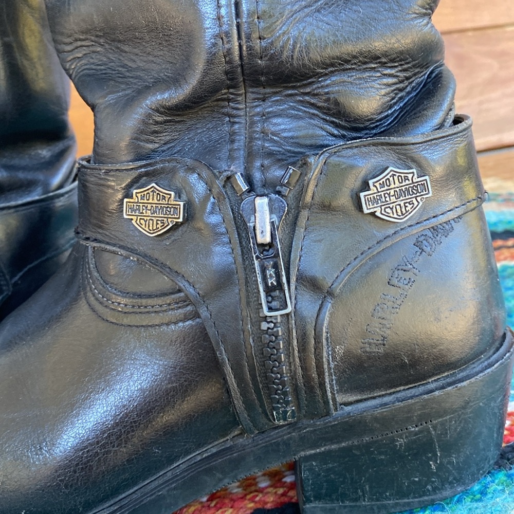 Harley Davidson ladies Moto Boots - Picture 10 of 14
